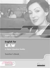 在飛比找三民網路書店優惠-English for Law Teacher Book