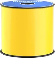 Premium Vinyl Label Tape for DuraLabel, LabelTac, VnM SignMaker, SafetyPro, Viscom and Others, Yellow, 4" x 150'