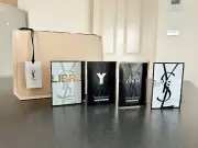 YSL Yves Saint Laurent 4 x EDP Perfume Vials Libre Black Opium Y Myself