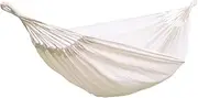 YARNOW 1pc Canvas Swing Hammock Lightweight Outdoor Hanging Chair Washable Wear Resistant for Camping and Leisure Activities
