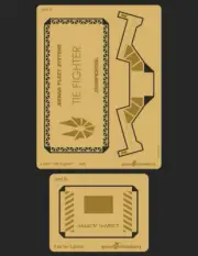 Greenstrawberry Label "TIE Fighter" Display Placards