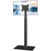 Universal TV Stand Monitor with Mount 100 Degree Swivel Height Adjustable and...