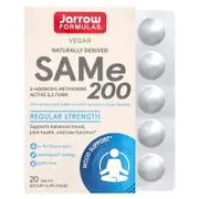 Jarrow Formulas, SAMe 200, 200 mg, 20 Tablets