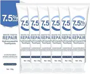 Nano Hydroxyapatite Repair & Protect Toothpaste, Enamel Repair Toothpaste, 7.5% Nano Hydroxyapatite Toothpaste White Tooth Repair, Fluoride-Free Toothpaste for Sensitive Teeth, Gentle Mint (6)