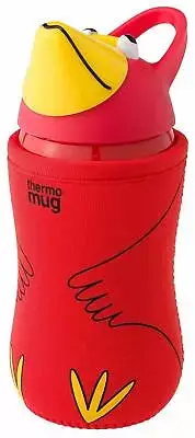 THERMO MUG Samomagu Animal Mug Thermo bottle red tri 5155AM by N/A