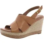 Clarks Womens Amelia Dally Espadrille Wedge Wedge Sandals Shoes BHFO 6832
