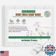 15 Ounces Glycerin Soap Base - Melt and Pour Soap Base for DIY Crafting, Easy
