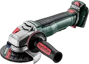 [metabo] 18V Cordless 4-1/2-Inch / 5-Inch Grinder | Tool Only - No Battery | Variable Speed | Brushless | Safety Features: Mechanical Safety Clutch, Brake, Paddle Switch | WVPB 18 LT BL 11-125 Quick
