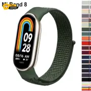 Nylon Loop/Band for Mi Band 9 8 Strap NFC Smartwatch Wristband Correa Replacemen