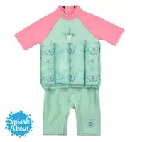 在飛比找蝦皮商城優惠-潑寶 UV FloatSuit 兒童防曬浮力泳衣 - 花漾蜻