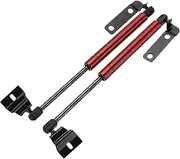 Wivplex 2pcs Car Front Engine Cover Bonnet Hood Shock Lift Strut Bars Support Rod Arm Hydraulic, for Toyota, Hilux Vigo SR5 2005-2012 Hood Lift Supports(Red)