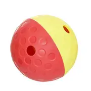 Treat Tumble Bowl for Cats & Dogs (Red/Yellow) - Large