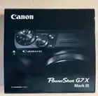 Canon PowerShot G7 X Mark III Black 20.1MP Digital Camera From JAPAN #MB349