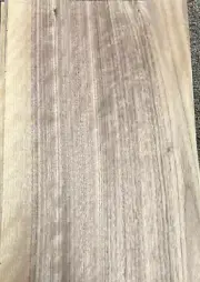 Walnut Quarter Cut wood veneer 8" x 14" raw no backing 1/42" thickness roll