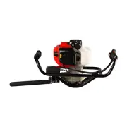 Earth Auger IN Outbreak Attila ATG 52 H-D With Engine 2 Strokes 51.7 Cc Free Bit