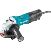 Makita Angle Grinder 4-1/2" Corded 15-Amp Cushioned Grip w/ SJSII Technology