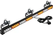 36" 32LED Traffic Advisor Light Bar Warning Emergency Strobe Light Bar