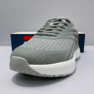 FILA 男生 灰色 輕量 網布 透氣 止滑 緩震 運動 慢跑鞋 1-J321Y-440