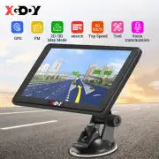 XGODY 7" Vehicle GPS Navigation for Car Truck Speedcam POI SAT NAV AU Map View