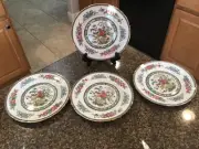 ROYAL ALBERT PARAGON TREE OF KASHMIR FOUR (4) SALAD PLATES NEVER USED 8"