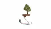 NOCH 21771 - Tt Micro Motion Tree With Swings - New