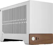 Terra Silver - Wood Walnut Front Panel - Small Form Factor - Mini ITX Gaming Cas