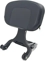 Rear Accessories Motorcycle Backrest Multi-Purpose Driver Passenger Backrest with Folding Luggage Rack for Indian Scout 2014-2021(Style4)