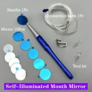 Dental Mouth Mirror Self-Illuminated Fast Defogging Mirror Replacement mirror