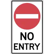 No Entry Sign - R2-4A