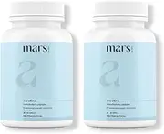 mars by GHC Micronized Creatine Monohydrate Caps: Powered with Shilajit (120 N) | 100% Pure and Natural | Good Health Company (Pack of 2)
