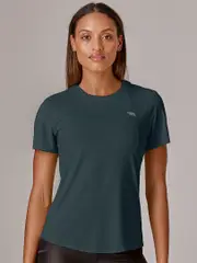 Women's Workout Tops & Sports Bras . Running Bare Activewear Tops - Always Crew Workout Tee