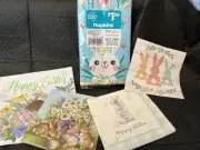 5 Different Napkins For Decoupage & Crafts -Easter Bundle