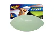 Nerf Dog Glow & Squeak Classic Football