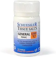Schuessler Tissue Salts 125 Tablets - Comb 12 - General Tonic