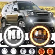 Par PARA Fit For 2001-2004 Nissan Frontier Xterra 4» Luces antiniebla Lámpara