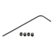 1 set Metal M2 Hex Socket Set Screw w Hex Key Wrench for RC Model Car Spare Part