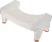 EXQUIMEUBLE Adjustable Portable Toilet Stool for Adults Ergonomic Squatting Pan Compact and Lightweight Design for Enhanced Comfort and Bowel Health for Spaces and Travel
