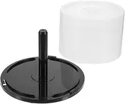 2Pcs CD Storage Bucket Empty CD Storage Holder Portable Dvd Storage Container for Discs for Organizing and Protecting Your CD and Dvd Collection