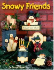 Snowy Friends Decorative Painting Christmas Snowmen Pattern Book Diane Meyer