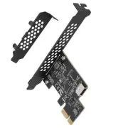 PCI-E To USB3.2 GEN1 Expansion Card 5Gbps Front Type-E A-Key Adapter Connector