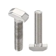 M8x35mm T-Slot Drop-in Stud Sliding Bolt Screw Carbon Steel 40 Series 20pcs