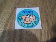VINTAGE TREND MATTE NEAT! SCRATCH AND SNIFF STICKER