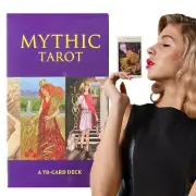 The New Mythic Tarot Cards Deck Set 78-Sheet Esoteric Telling Games Party