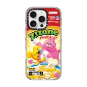 iPhone 16 Pro Clear Case MagSafe Compatible CEREAL BY ZIZONE