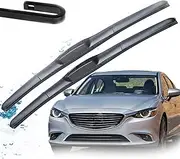 24"+18" Wiper Front Window Windscreen Wiper Blade,For Mazda 6 GJ1 GL 2014 2015 2016 2017 2018 2019