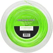 Signum Unisex – Erwachsene Xperience Saitenrolle 200m-Neongrün Tennis-Saite