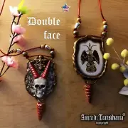 Lucifer Satan Baphomet Necklace Talisman Evil Eye Pendant Amulet Satanic Jewelry