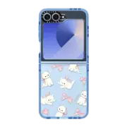 Galaxy Z Flip6 Impact Case Ribbon Kitten