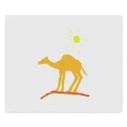 2 x 'Camel adventures ' Microfibre Lens / Glasses Cleaning Cloths (LC00021258)