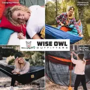Wise Owl Outfitters Kids Hammock Small Green Blue Indoor Outdoor